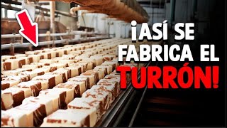 ¿Cómo Se Hace El Turrón Proceso En Fábrica [upl. by Gnuhp]