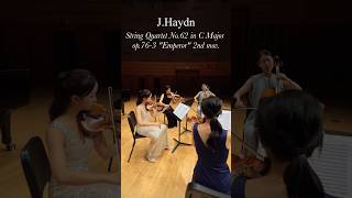 JHaydn String Quartet No62 in C Major op763 quotEmperorquot 2nd mov ㅣ 하이든 황제 2익장 하이든 haydn music [upl. by Aynekat366]