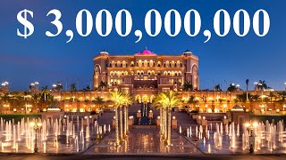 Emirates Palace 7Star Luxury Hotel in Abu Dhabi 3 Billion Hotel 4K Tour amp Vlog [upl. by Ahsikcin]