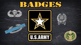 Explaining US Army badges [upl. by Vezza]