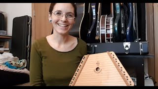 Pentatonic Tunings for the Zither Lap Harp or Psaltery [upl. by Arrad]