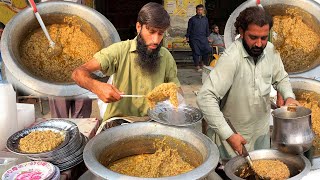 How To Make Charsadda Pulao  MOTAY CHAWAL RECIPE chawal Rice Making  Street Food Pakistan [upl. by Akemrehs]