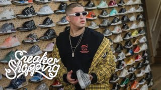 Bad Bunny Goes Sneaker Shopping With Complex [upl. by Maggee]