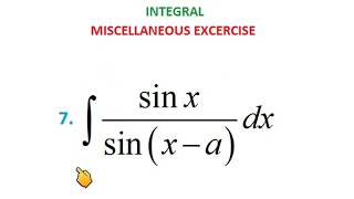 Integral sin x  sin x  aImportant question for class12th CBSE ISC IIT JEE amp competitive exams [upl. by Allehs]