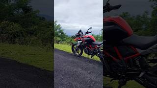 BMW G310GS BMWG310GS TRIVANDRUM forest [upl. by Siddra360]