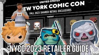 NYCC 2023 RETAILER GUIDE [upl. by Alegna]