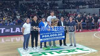 JUNE MAR FAJARDO NG SAN MIGUEL BEERMEN BEST PLAYER OF THE CONFERENCE NG 2024 PBA GOVERNORS’ CUP [upl. by Layla]