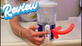 PUR PLUS 30Cup Water Filter Dispenser with 1 LeadReducing PUR PLUS Filter  Review [upl. by Oirom172]