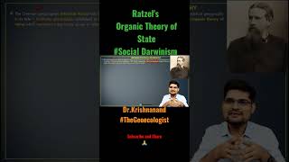 Ratzels Organic Theory of State Social Darwinism Lebensraum shorts [upl. by Ebenezer164]