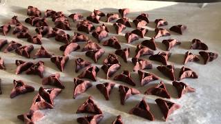 100 Hamantaschen in 30 min [upl. by Merari]