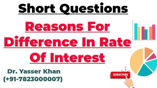 Reasons For Differences In Rate Of Interest [upl. by Garneau]