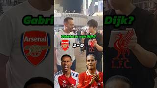 Arsenal vs Liverpool arsenal liverpool premierleague football interview salah [upl. by Jeffrey]