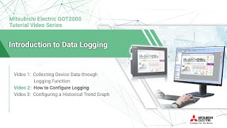 Mitsubishi Electric GOT2000 How to Configure Logging [upl. by Earl]