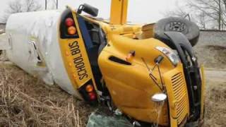 school bus crashwmv [upl. by Goodspeed212]