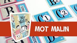 Mot Malin  Présentation du jeu [upl. by Valdemar]