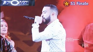 French Montana as Guest Performer The Four Finale [upl. by Yssirc66]