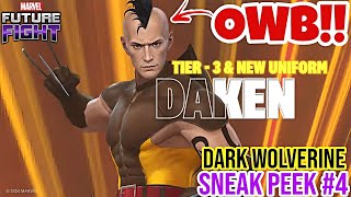 🤨 Daken T3 New Uniform PvP  SNEAK PEEK 4  Marvel Future Fight [upl. by Anitsrhc575]