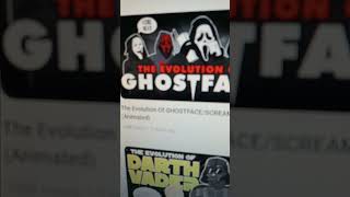 The Evolution of GHOSTFACE Shorts Scream Tinmanscorner Ghostface Sneakpeek Tellitanimated [upl. by Anitsirt]