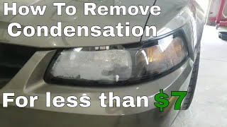 How To Remove Water from Headlights And Completey Reseal Them [upl. by Fineman]