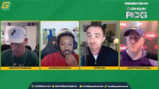 GoldBoys Live MNF Recap amp NBA Picks with WillHill Jlboogy BrianVsTheBooks and Brad Thomas [upl. by Jeddy655]