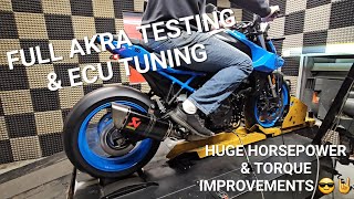 2024 GSX8 Full Akrapovic amp NEW Intake Testing amp Tuning [upl. by Chow141]