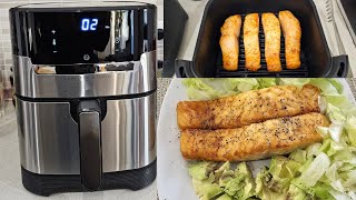 Am cumparat de Black Friday Air Fryer Tefal  Prezentare si preparare Somon Norvegian ⁴ᴷ⁶⁰ [upl. by Marino631]