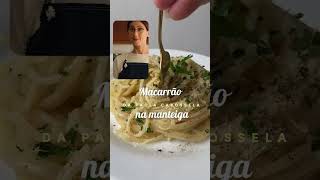 Testei o macarrão da Paola Carosella paolacarosella macarrão receitafacil [upl. by Yrekaz]