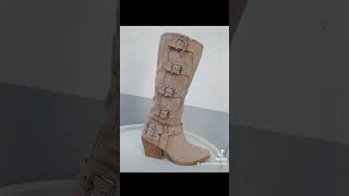 Bota hebilla beige del 36 al 41 parati bota viral [upl. by Garber67]