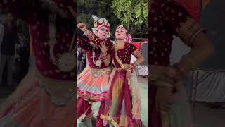 Radhakrishna jhanki 🥰🥰 trending radhakrishna jhanki radheradhe jagran radharani vairal [upl. by Crelin166]