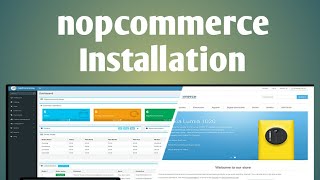 NopCommerce Installation Basic Information NopCommerce [upl. by Joana]