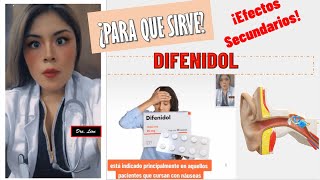 DIFENIDOL para que sirve Doctoraleon dosis y efectos secundarios [upl. by Ynnep]