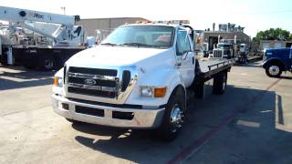 2011 Ford F650 Rollback Wrecker Tow Truck JerrDan 2142284487 NEW [upl. by Ganny664]