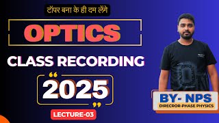 OPTICS  Class 12th  Bihar Board 2025 Exam 🎯 [upl. by Pember]