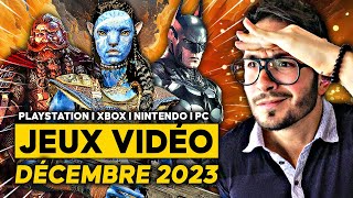 TOP JEUX VIDÉO DÉCEMBRE 2023 🌟 Les incontournables PS5 I Xbox Series I Nintendo Switch I PC [upl. by Attenol]