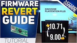 How to Revert the PS4 to a Previous Firmware Full Tutorial [upl. by Anirb939]