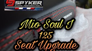 SPYKER FLAT SEAT  MIO SOUL I 125 SEAT UPGRADE [upl. by Kwabena925]