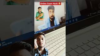 Online exam cheating😱shorts shortsfeed exam onlineexam comedy funny dushyantkukrejafc online [upl. by Neale]