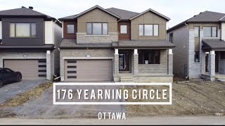 RENTED  176 Yearling Circle Ottawa  Cinematic home tour  4K Drone  Real estate video walkthrough [upl. by Adaurd]