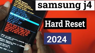 Samsung Galaxy J4 SMJ400F HARD RESET Trick 2024 That Nobody Knows [upl. by Aja]