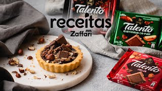 Tortinhas com chocolate Talento GarotoChocolates  Receitas Zaffari [upl. by Emmey]