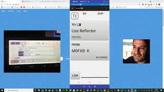 ICOM ID5100 RSMS1A APP using screen mirror for PC and Vysor [upl. by Teriann881]