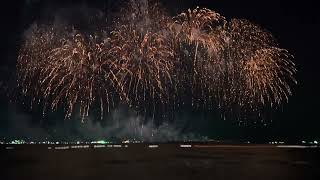 Beautiful Sexy Fireworks 🎆 Festival at Most Famous Beach by Philippines 🇵🇭 [upl. by Bethel]