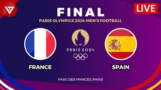 🔴 FRANCE vs SPAIN  FINAL MENS FOOTBALL PARIS OLYMPICS 2024 Preview amp Predictions Gold Medal Match [upl. by Hutchinson]