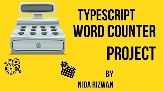 Typescript project for beginners  typescript to Javascript   WORD COUNTER CLI PROJECT [upl. by Eerej]