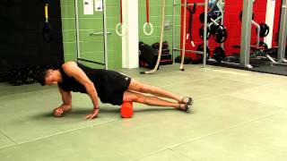 ITB foam roller exercise  Iliotibial Band [upl. by Musihc]