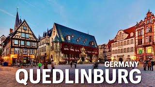 Quedlinburg Beautiful UNESCO World Heritage Town GERMANY [upl. by Dotson91]