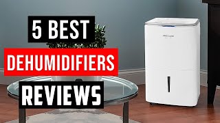 ✅Top 5 Best Dehumidifier In 2023 With Buying Guide [upl. by Annairt]