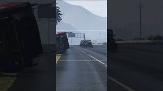 Part 1  Truck accident in GTA 5 rovinggamer gta5 [upl. by Laurinda]