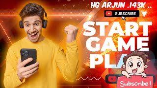 Hg Arjun  143k  is live With Ajjubhai94 on the spot total gaming gameplay [upl. by Wight]