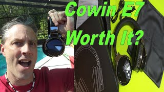 Cowin E7 Bluetooth Wireless Headphones With Mic Not Endorsed Review [upl. by Sheree]